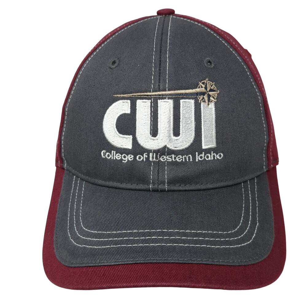 College Of Western Idaho Strapback Baseball Cap Multicolor One Size Richardson
